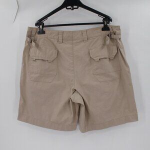 Brooks brothers country club shorts Mens 38 flat front side cinch pockets cotton